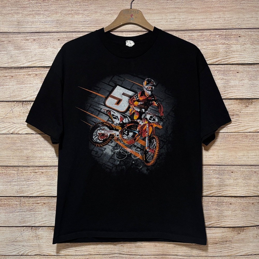 Ryan Dungey Fox Motocross T Shirt
Medium Mens 2XL Red Bull Motorcycle Y2K
